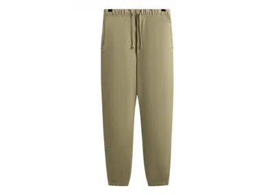 Pre-owned Kith Men's  Sueded French Terry Emmons Sweatpant In Meadow In Green