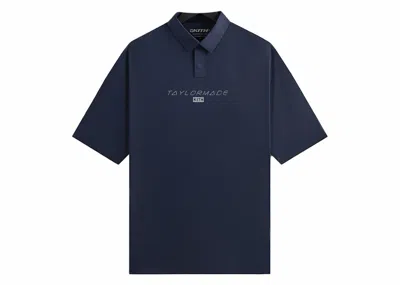 Pre-owned Kith Men's  Taylormade Downswing Polo Shirt In Gulf