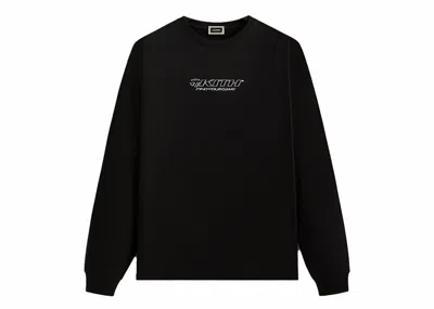 Pre-owned Kith Men's  Taylormade Find Your Game Long Sleeve Tee Shirt In Black