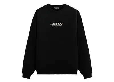 Pre-owned Kith Men's  Taylormade Find Your Game Nelson Crewneck Sweatshirt In Black