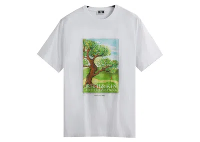 Pre-owned Kith Men's  Taylormade Poster Tee Shirt In White