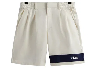 Pre-owned Kith Men's  Taylormade Scramble Shorts In White