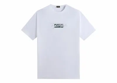 Pre-owned Kith Men's  Taylormade Script Tee Shirt In White
