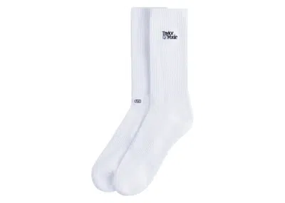 Pre-owned Kith Men's  Taylormade Socks In White