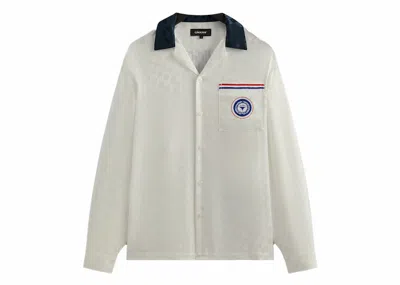 Pre-owned Kith Men's  Taylormade Stinger Camp Collar Shirt In Blank