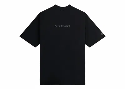 Pre-owned Kith Men's  Taylormade Up & Down Mock Neck (ss24) In Black