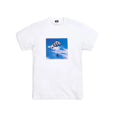 Pre-owned Kith Men's  The Great Escape Tee Shirt In White