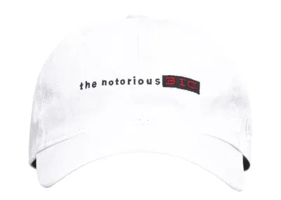 Pre-owned Kith Men's  The Notorious B.i.g The Notorious Big 9twenty Cap In White