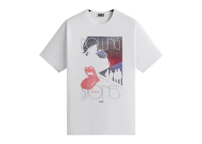 Pre-owned Kith Men's  The Rolling Stones Tour 1981 Tee Shirt In White