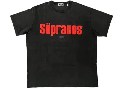 Pre-owned Kith Men's  The Sopranos Vintage (instore Exclusive) Tee Shirt In Black