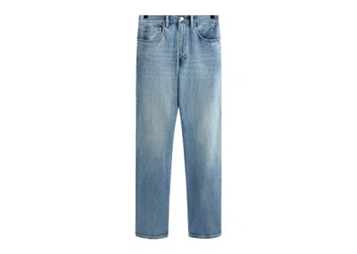 Pre-owned Kith Men's  The Webster Chill Jean In Md Indigo