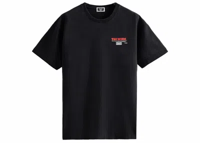 Pre-owned Kith Men's  The Wire Bodie Vintage Tee Shirt In Black