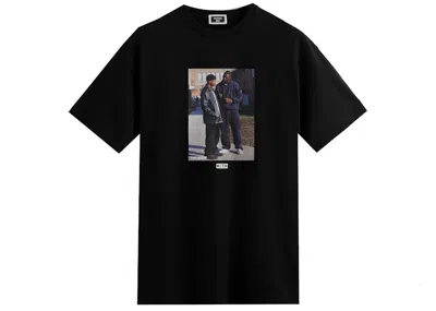 Pre-owned Kith Men's  The Wire Pagers Tee Shirt In Black