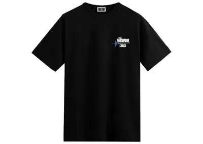 Pre-owned Kith Men's  The Wire Soundwave Tee Shirt In Black
