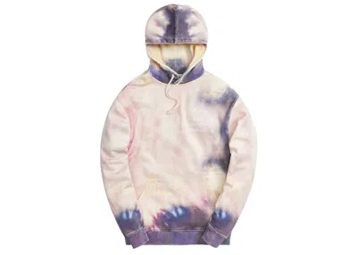 Pre-owned Kith Men's  Tie Dye Williams Iii Hoodie In Purple/pink