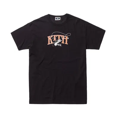 Pre-owned Kith Men's  Tight Lines Tee Shirt In Black
