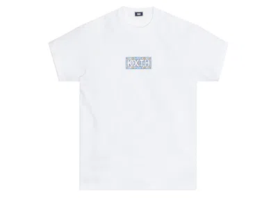 Pre-owned Kith Men's  Tile Classic Logo Tee Shirt In Blue