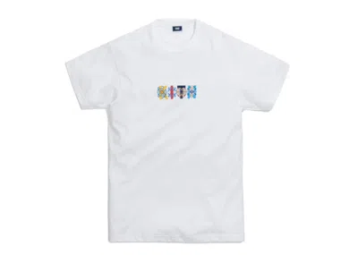 Pre-owned Kith Men's  Tile Tee Shirt In White