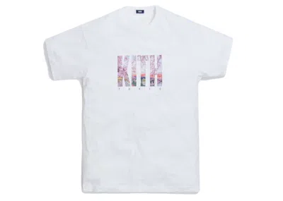 Pre-owned Kith Men's  Tokyo Landmark Tee Shirt In White
