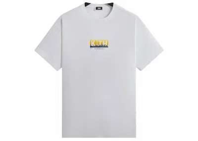 Pre-owned Kith Men's  Toronto Classic Logo Tee Shirt In White