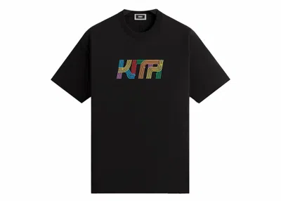 Pre-owned Kith Men's  Transit Logo Tee Shirt In Black