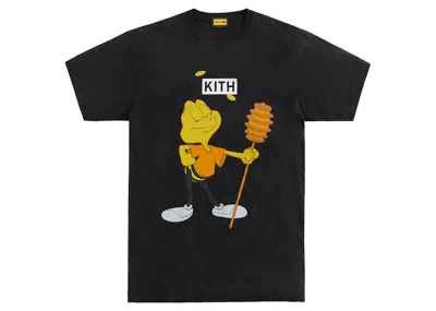 Pre-owned Kith Men's  Treats Cheerios Buzz Bee Vintage Tee Shirt In Black