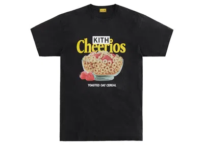 Pre-owned Kith Men's  Treats Cheerios Vintage Tee Shirt In Black