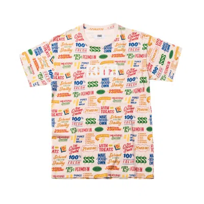 Pre-owned Kith Men's  Treats Circular Tee Shirt In Pink