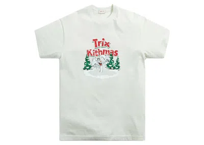 Pre-owned Kith Men's  Treats For Trix Winter Tee Shirt In Chalk