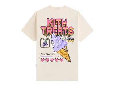 Pre-owned Kith Men's  Treats Grape Arcade Tee Shirt In Waffle In Yellow