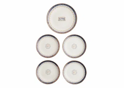 Pre-owned Kith Men's  Treats Hanukkah Plate Set In Silk