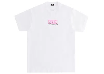Pre-owned Kith Men's  Treats Hawaii Café Tee Shirt In White