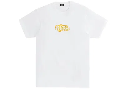 Pre-owned Kith Men's  Treats Honey Tee Shirt In White