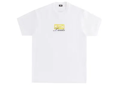 Pre-owned Kith Men's  Treats London Café Tee Shirt In White