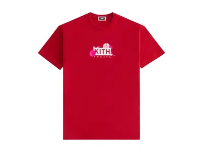 Pre-owned Kith Men's  Treats Plum Blossom Tee Shirt In Fury