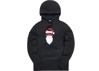 Pre-owned Kith Men's  Treats Santa Hoodie In Black