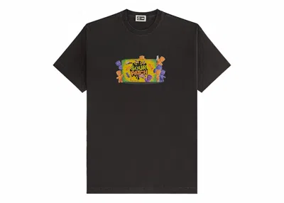 Pre-owned Kith Men's  Treats Sour Patch Kids Candy Box Vintage Tee Shirt In Black