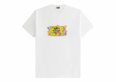 Pre-owned Kith Men's  Treats Sour Patch Kids Candy Box Vintage Tee Shirt In White