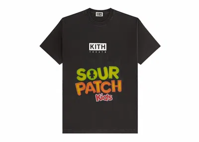 Pre-owned Kith Men's  Treats Sour Patch Kids Vintage Tee Shirt In Black