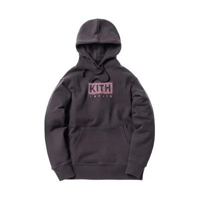 Pre-owned Kith Men's  Treats Sprinkle Hoodie In Battleship Grey