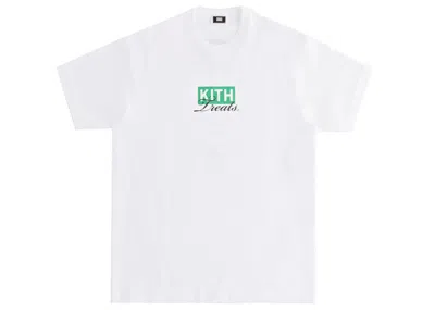 Pre-owned Kith Men's  Treats Tokyo Café Tee Shirt In White