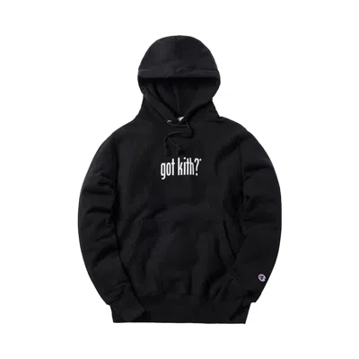Pre-owned Kith Men's  Treats X Got Milk Got  Hoodie In Black