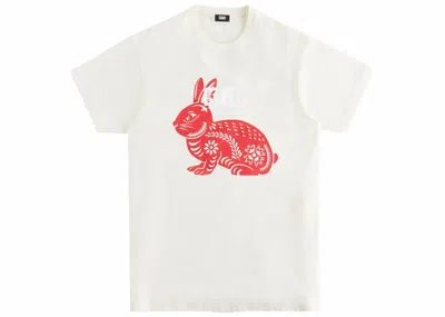 Pre-owned Kith Men's  Treats Year Of The Rabbit Vintage Tee Shirt In Sandrift