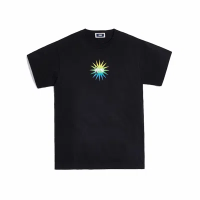 Pre-owned Kith Men's  Uprising Sun Tee Shirt In Black