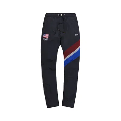 Pre-owned Kith Men's  Usa Track Pant In Black