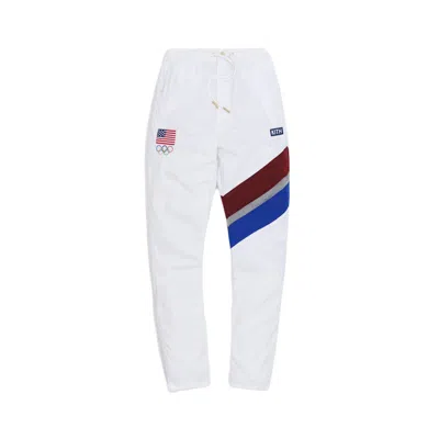 Pre-owned Kith Men's  Usa Track Pant In White
