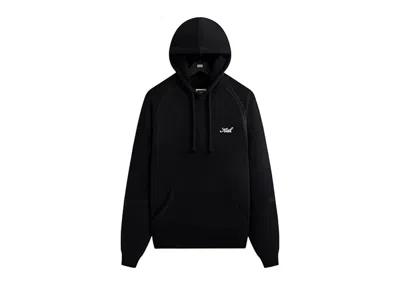 Pre-owned Kith Men's  Vale Raglan Hoodie In Black