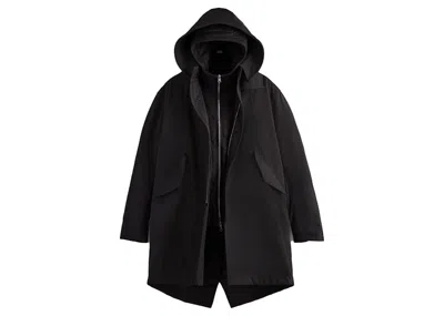 Pre-owned Kith Men's  Walton Parka With Liner In Jacket Black