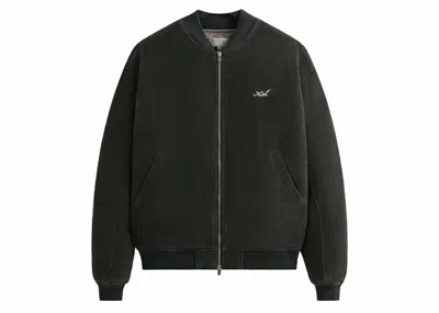 Pre-owned Kith Men's  Washed Corduroy Avery Bomber Jacket In Machine