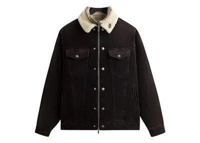 Pre-owned Kith Men's  Washed Corduroy Laight Jacket In Ink